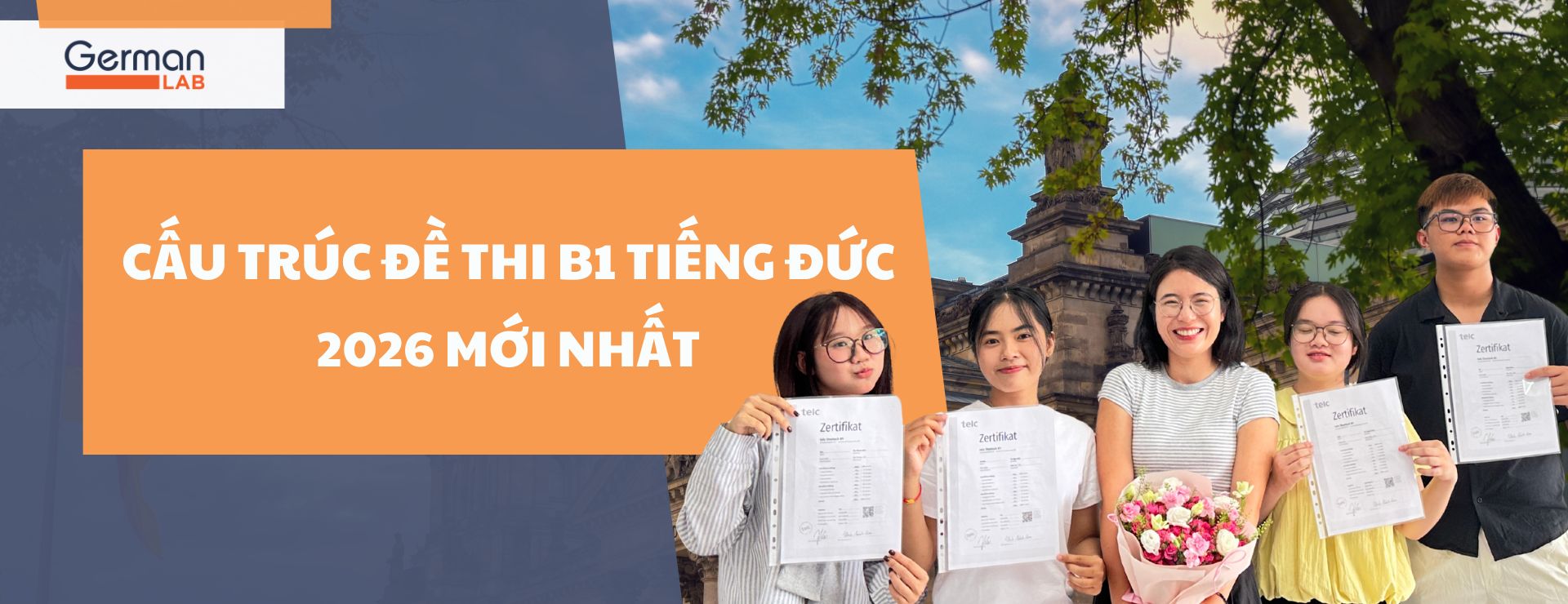 Cấu Trúc Đề Thi B1 Tiếng Đức 2026 Mới Nhất