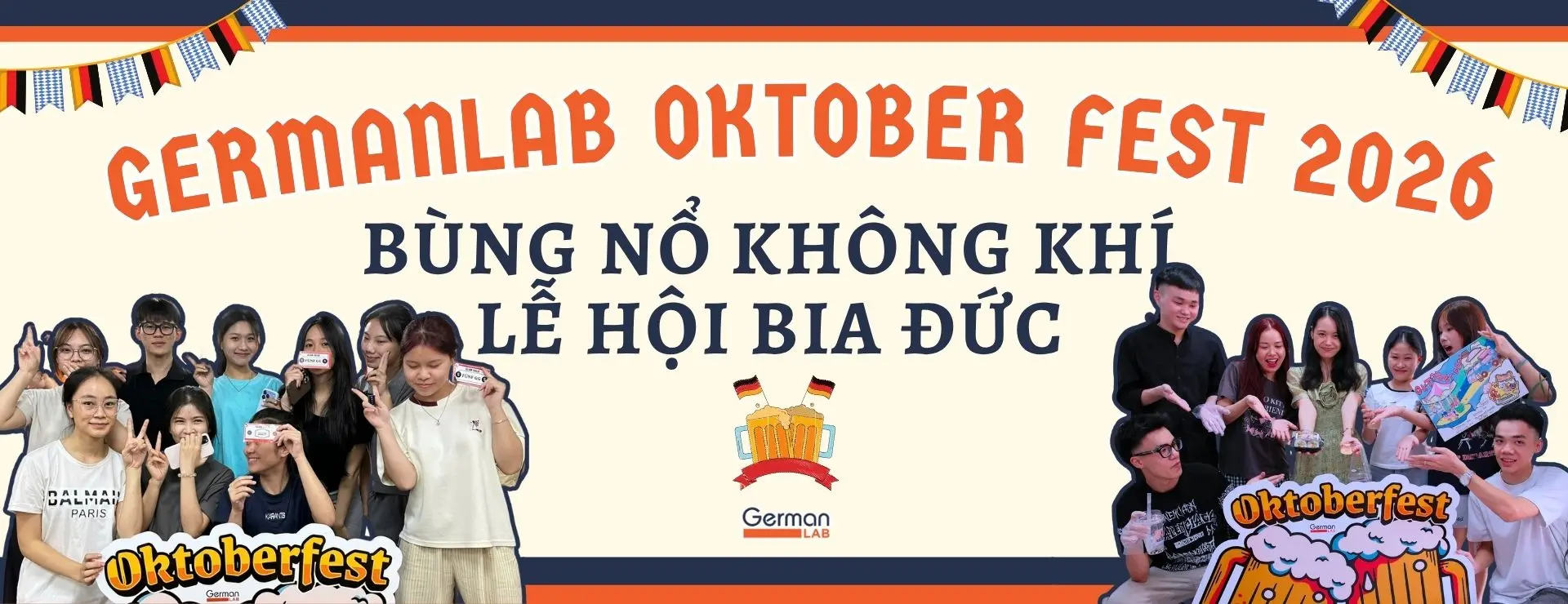 GermanLab Oktober Fest 2026: Bùng Nổ Không Khí Lễ Hội Bia Đức