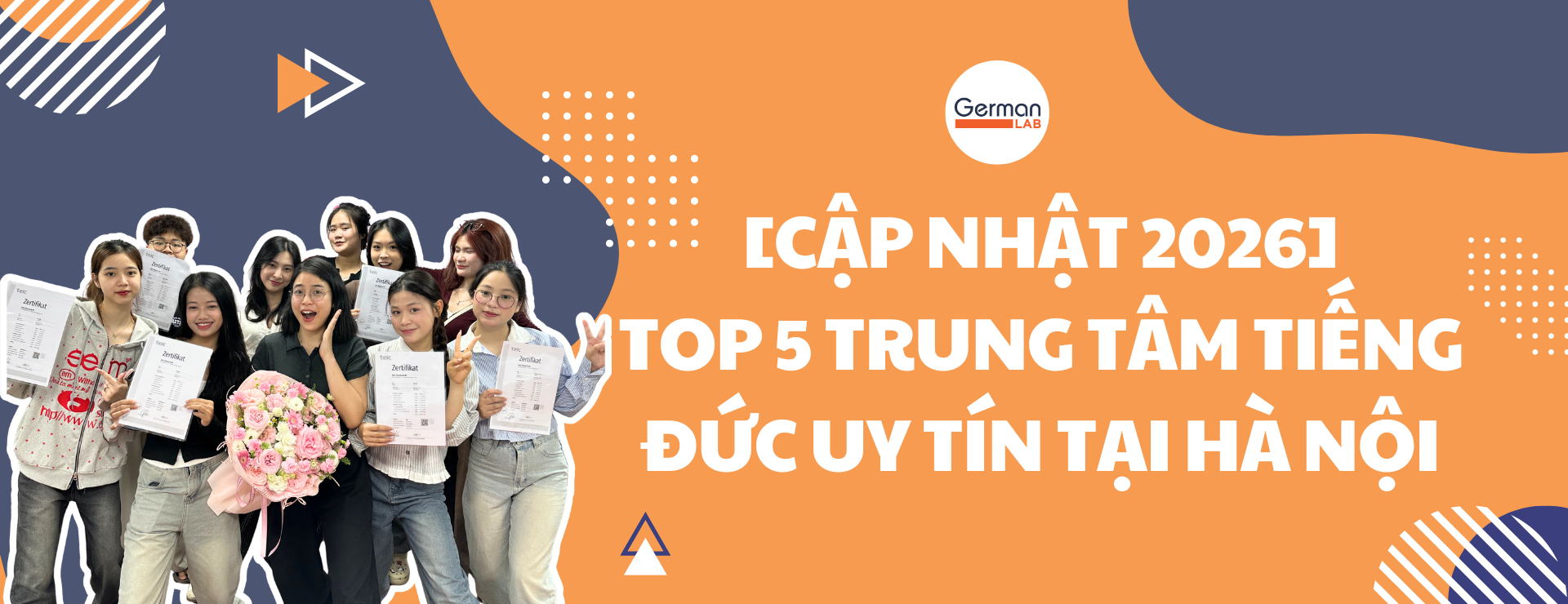[Cập nhật 2026] Top 5 trung tâm tiếng Đức uy tín tại Hà Nội.