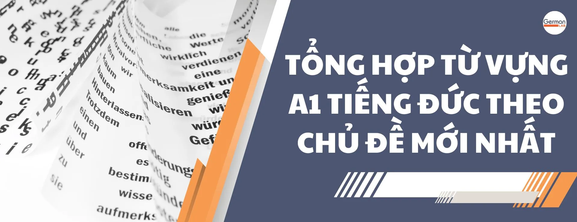 Tổng Hợp Từ Vựng A1 Tiếng Đức Theo Chủ Đề Mới Nhất